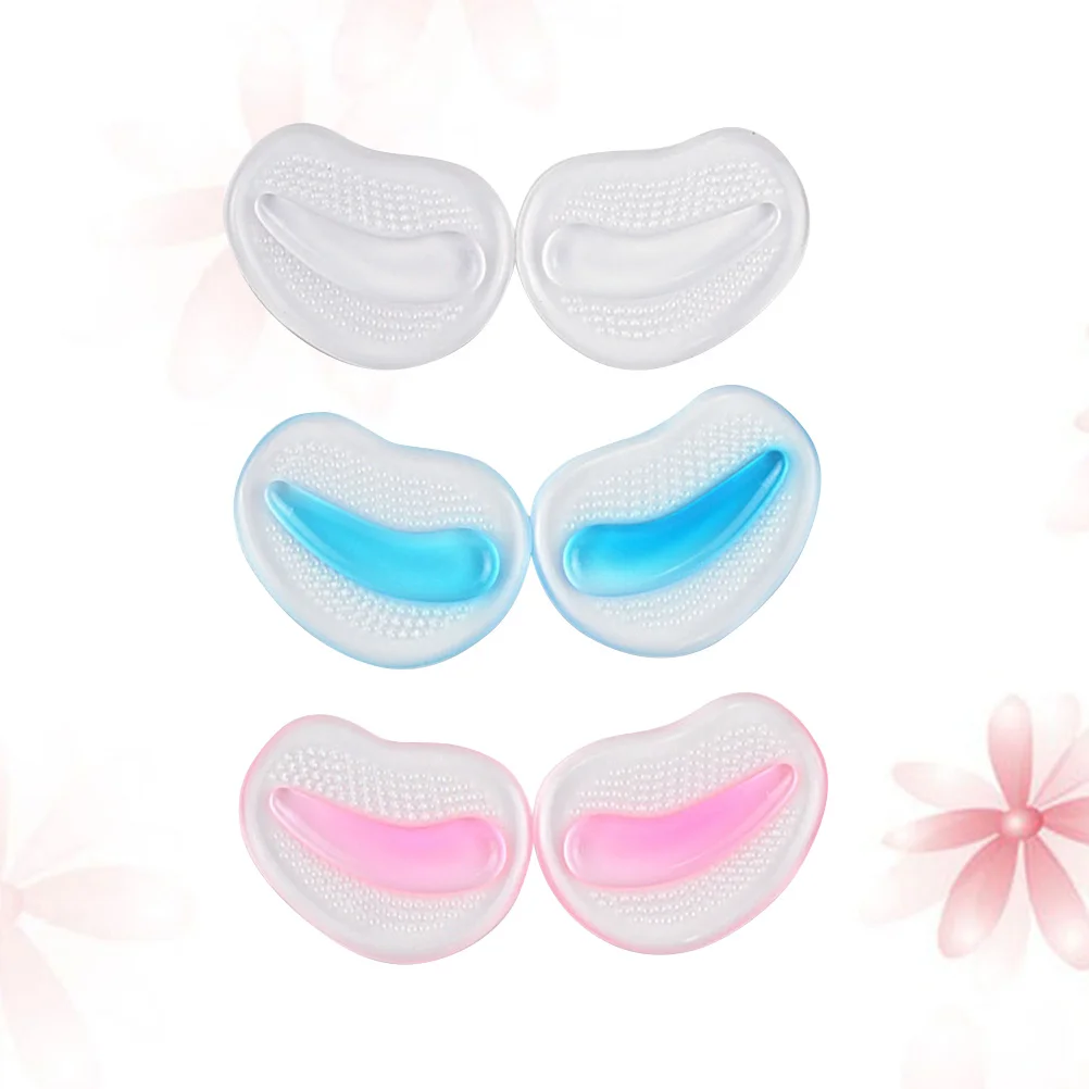 

Silicone Half Insoles Premium Gel Shoe Size Relief Heel Pain Fatigue Front Insoles High Heel Inserts Foot Care