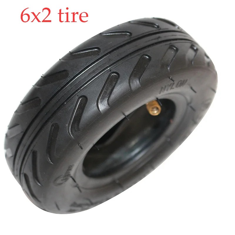 

Good quality 6X2 6 Inch Scooter Tire & Inner Tube Set Electric Wheel Chair Truck