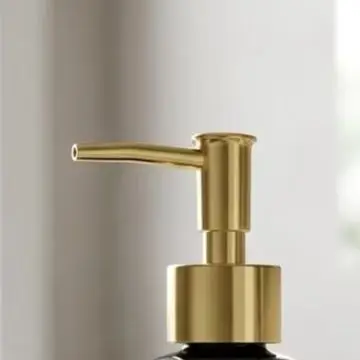 Modern Matte Glass Soap Dispenser with Texture 350ml for Kitchen Bathroom Countertop Organization Modern Matte