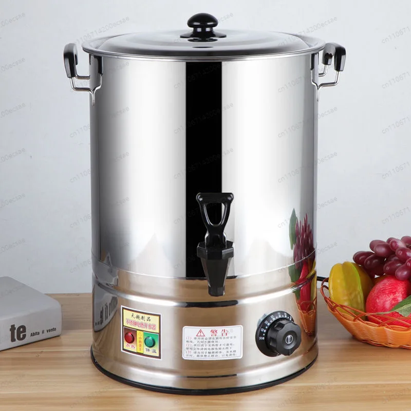

Large Capacity Electric Hot Water Urn | Stainless Steel Commercial Boiler with Auto Keep-Warm, for Restaurant & Hotel Use