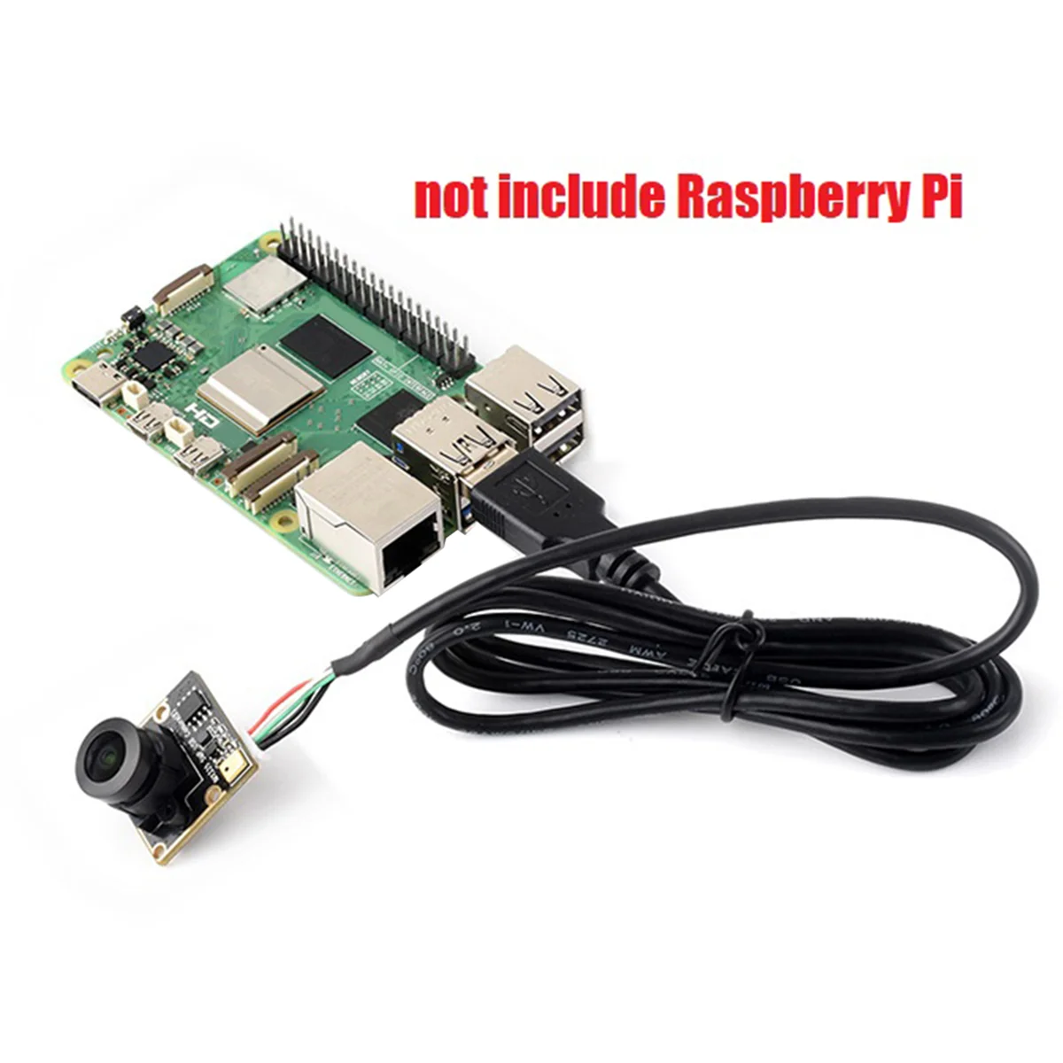 Imagem -04 - Módulo de Câmera Usb Imx335 5mp Gravação de Vídeo 2k Grande Angular 175 ° 2592x1944 Raspberry pi Jetson Orin