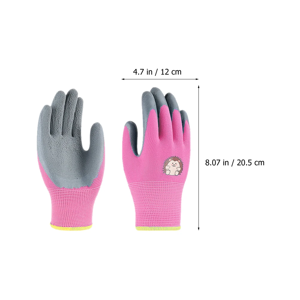 

Cartoon Garden For Heavy Duty Protective Yard Work Gardening Outdoor Sports Gloves Breathable Flexible Durable Cut