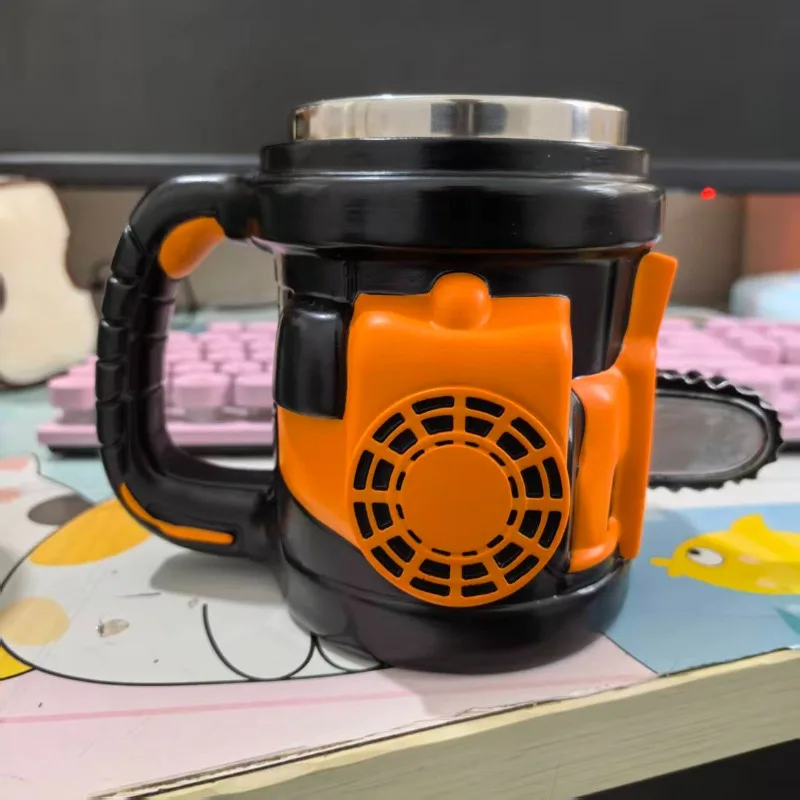 Aesthetic 304 Stainless Steel Chainsaw Mug - Coffee Cup
