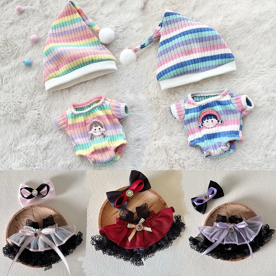 

17cm Doll LBB Cute Clothing LBB Winter Sweater Set V1 2 3 Cute Dress LBB Clothing Accessories Doll Replacement Clothes