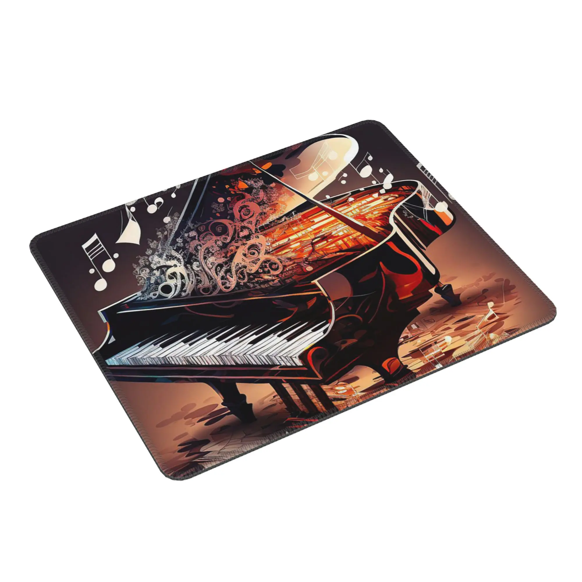 Musical Instrument Piano Music Notes Mouse Pad Computer Keyboard Mouse Mat Gamer Laptop Desk Mat Office Accessories Table Mats