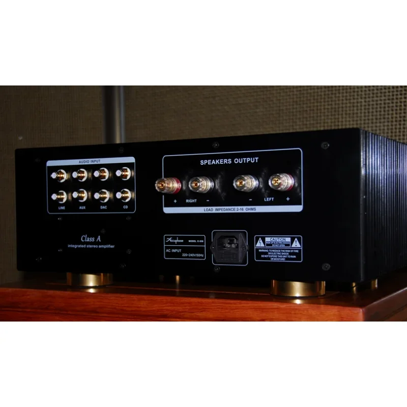 Copy Accuphase E-550 Pure Class A Operation(30w-8Ω) Guaranteed Linear Power MOS-FET 3 Parallel Push-pull Configuration