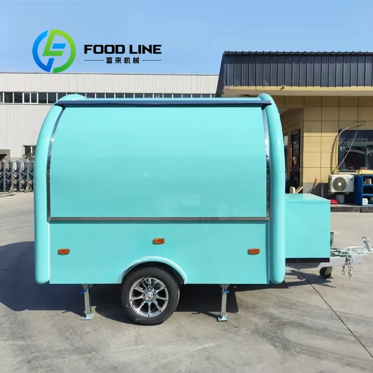 

Custom Small Standard Concession Fast Food Trucks Mobile Food Trailer Coffee Truck Cart Food Trailer for Sale