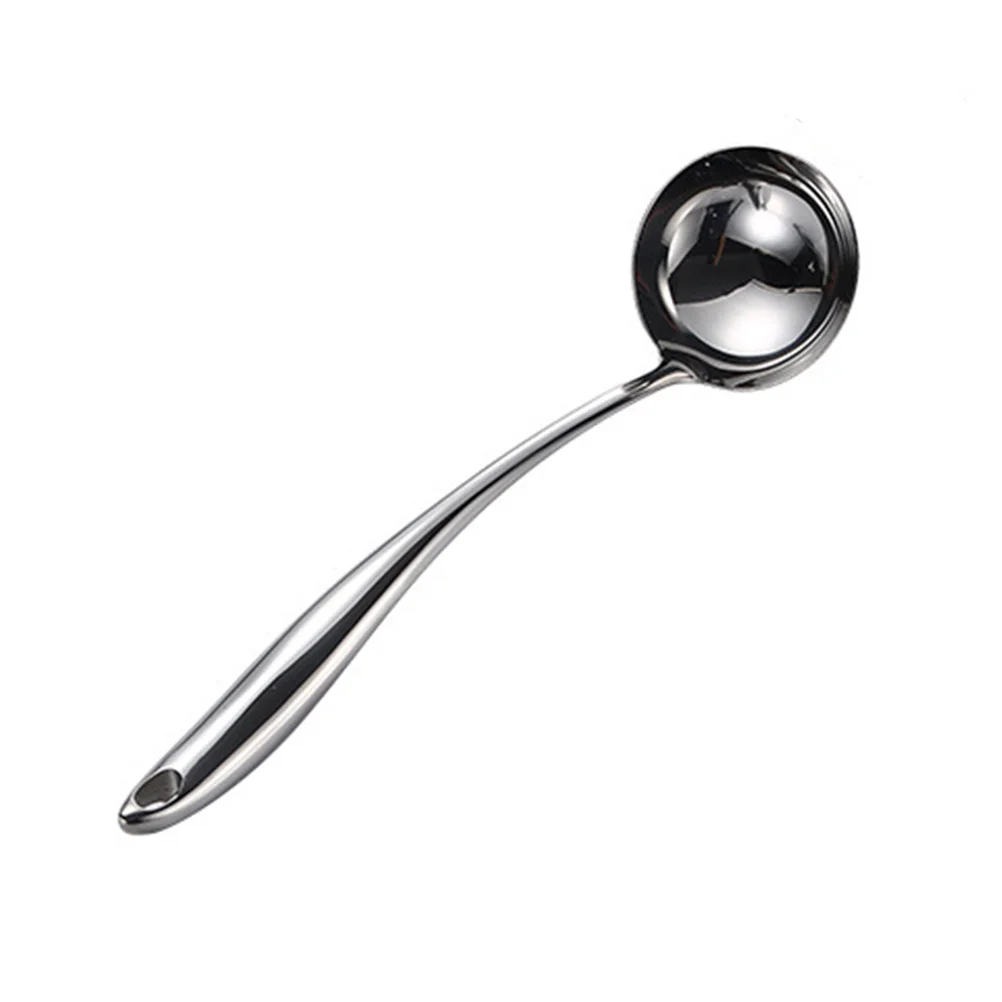 

304 Stainless Steel Utensil Set Heat Resistant Non Stick Cookware Kitchen Gadgets Easy Grip Long Handle Dishwasher Safe