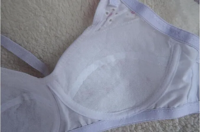 32 34 36 38 40 42 44 A B cup Pregnant women thin cotton bra back buckles Big Bust available wireless young girl bra bh C11