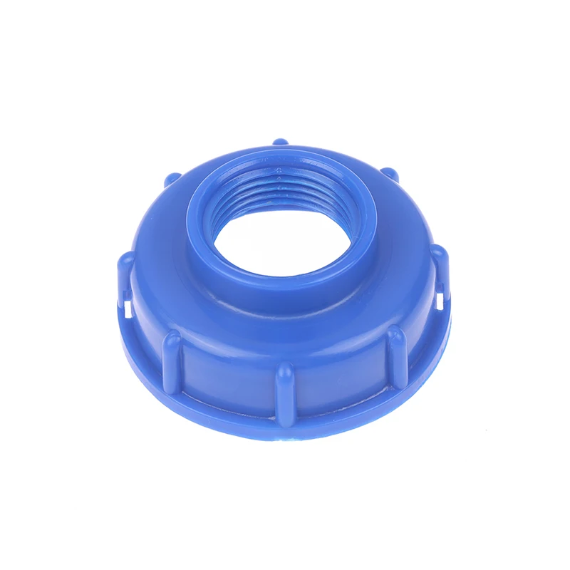 Azul ibc água ibc tanque encaixe s60x6 rosca para 1/2 "3/4" 1 "conector de mangueira de jardim ibc tanque válvula adaptador de substituição