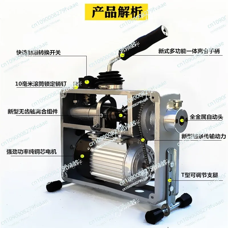 185 type pipe dredging machine automatic tool professional electric sewer dredging plugger