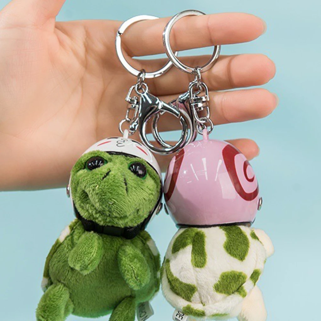 Plush Keyring Keychain Easy To And Keeping Keys In Place Helmet Sea Turtle Keychain Turtle Keychains