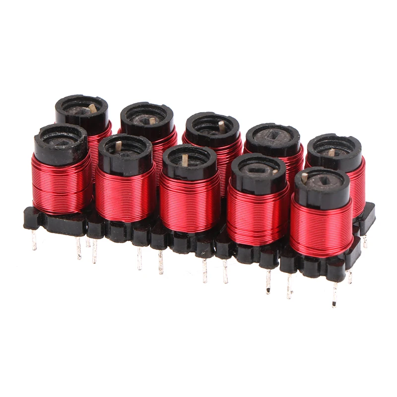 New 10pcs 50T 13uh-34uH Adjustable High-Frequency Ferrite Core Inductor Adjustable High Frequency Ferrite Core Coils