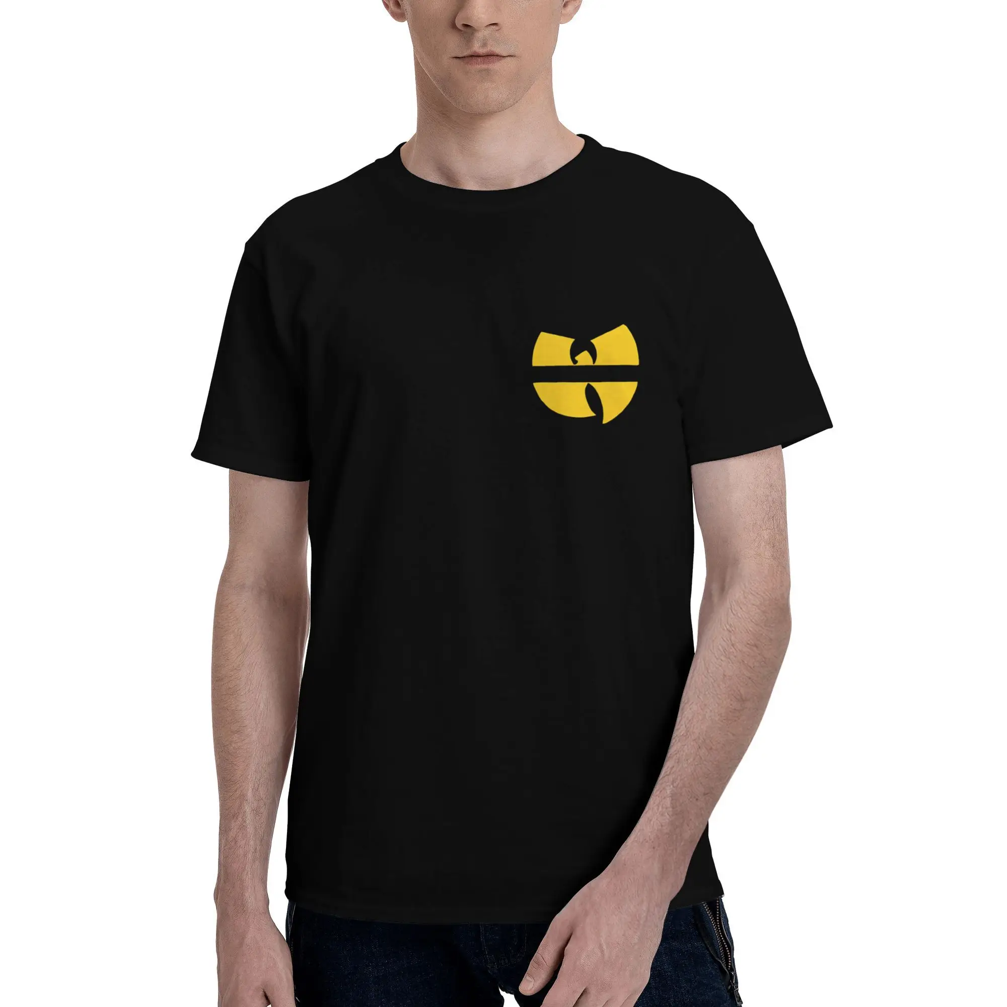 Camiseta Vintage de playa Wuing tanged, camisetas novedosas de béisbol, Camiseta de algodón para hombres, camisetas estéticas de manga corta de talla grande
