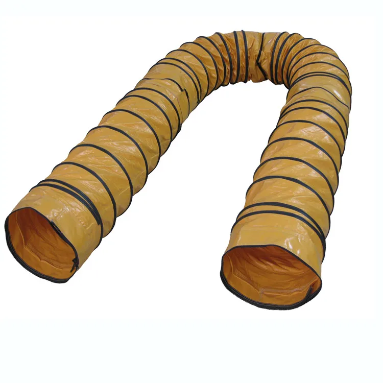 

8 Inch Waterproof PCA Insulated Duct with Tear Strips and Metal Rings