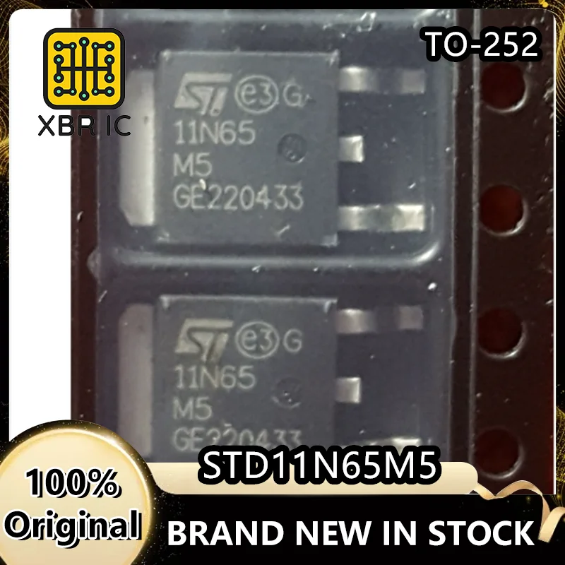 

(20/50 pieces) 11N65M5 STD11N65M5 Warehouse spot TO-252 710V 9A Brand new original authentic fast delivery