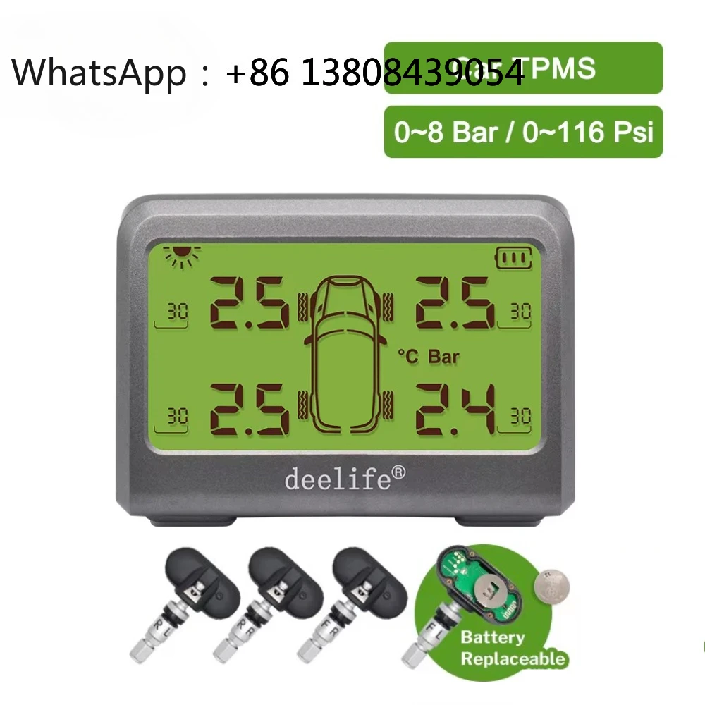 

MY66 Car TPMS Monitoring Tire Pressure 433MHz Internal Sensor
