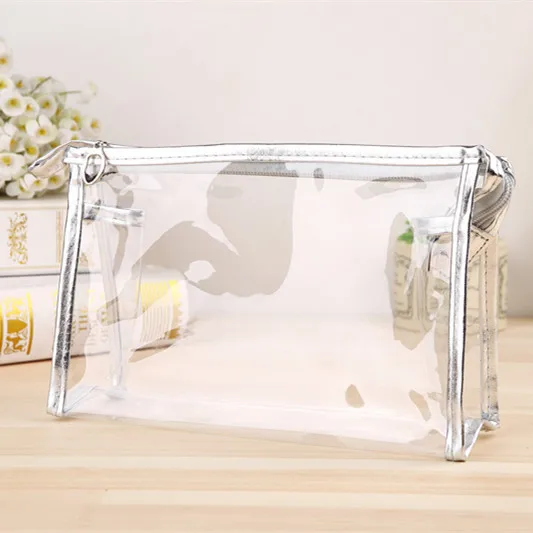 Transparent Portable Make Up Women Makeup Organizer Bag Girls Cosmetic Bag Toiletry Travel Kits Storage Bag Hand Mujer Bolsas