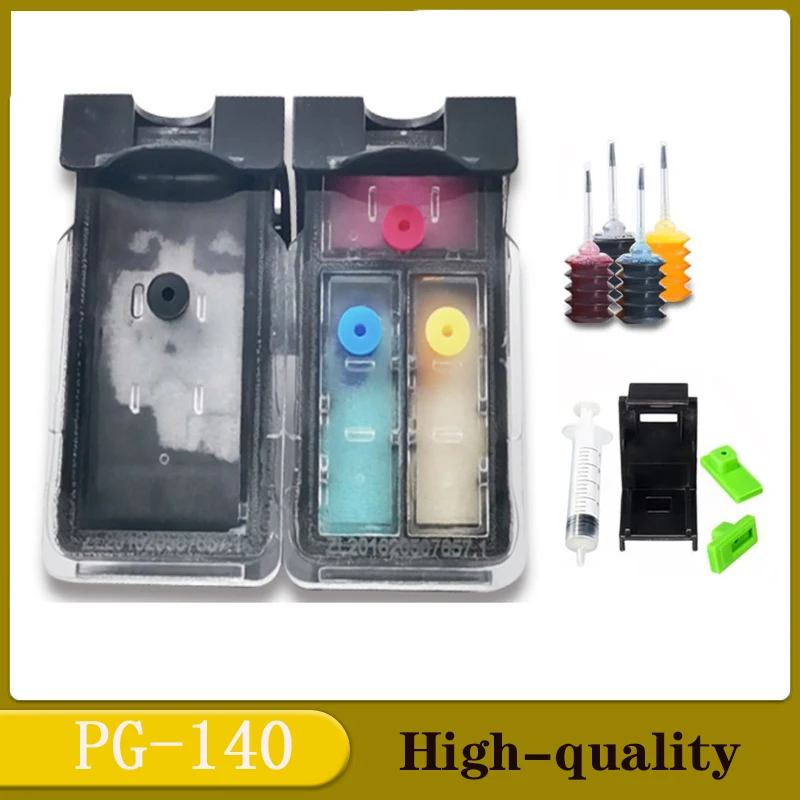 Einkshop PG140 CL141 140 Refill Ink kit Replacement PG140 CL141 for Canon Pixma MG3110 MG3210 MG3510 MG2210 MG4110 PG140 CL141