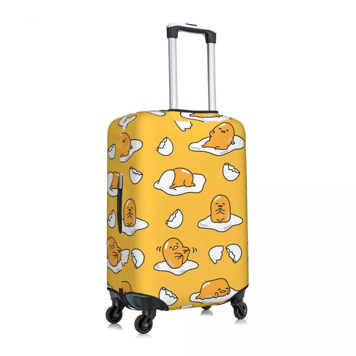 Funny Eggs Cartoon Suitcase Cover 2024 New Cruise Trip Protection Holiday Practical Luggage Accesories Christmas