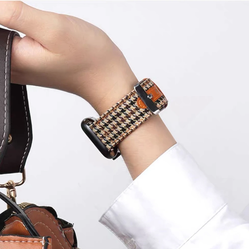 

Corre Leather Loop For Apple Watch band Series Ultra 11/10/9/8/7/6/5/4/3/2/1 SE 38mm 40mm 41mm 42mm 44mm 45mm 46mm 49mm Strap