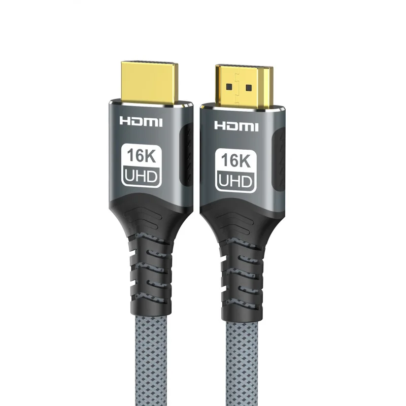 

HDMI 2.2 16K@60Hz Cable 96Gbps 12K@120Hz 8K@60Hz 4K@240Hz UHD HDR eARC LIP Protocol for PS5 Xbox Switch TV Laptop Monitor Gaming