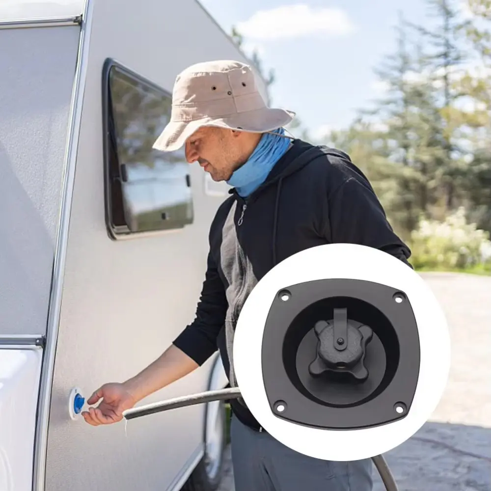 Built in Check Valve RV City Water Inlet Pressure Regulator Included Quick Connector Fresh Water Inlet Connection Leak-Proof