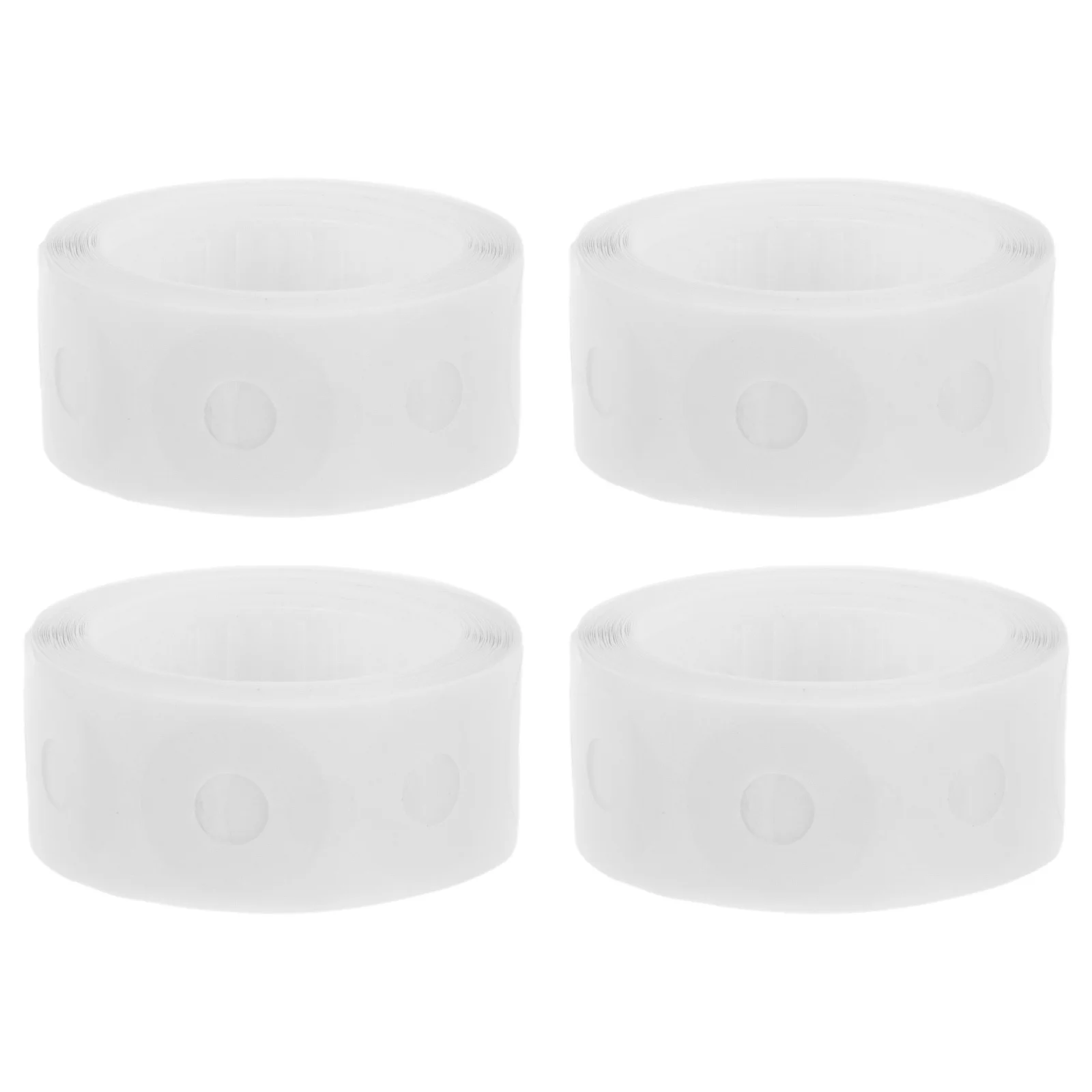 1 Box 1/4" Clear Hole Punch Reinforcement Stickers Self-Adhesive Paper Reinforcement Circles For Binder Pages Loose-Leaf Sheets