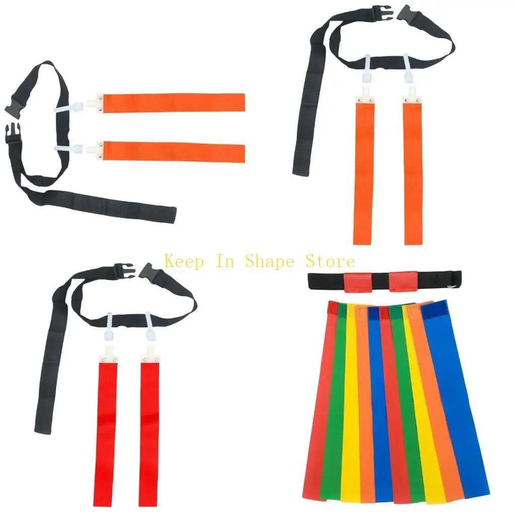 U1JCサッカーウエストフラグベルト屋外マルチュースフットボールベルトサッカー旗ベルト