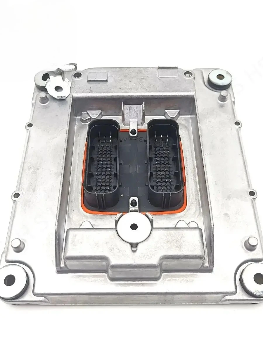 ECU controller for Volvo 20814550 P01 engine, with a brand new computer panel featuring programming capabilities.