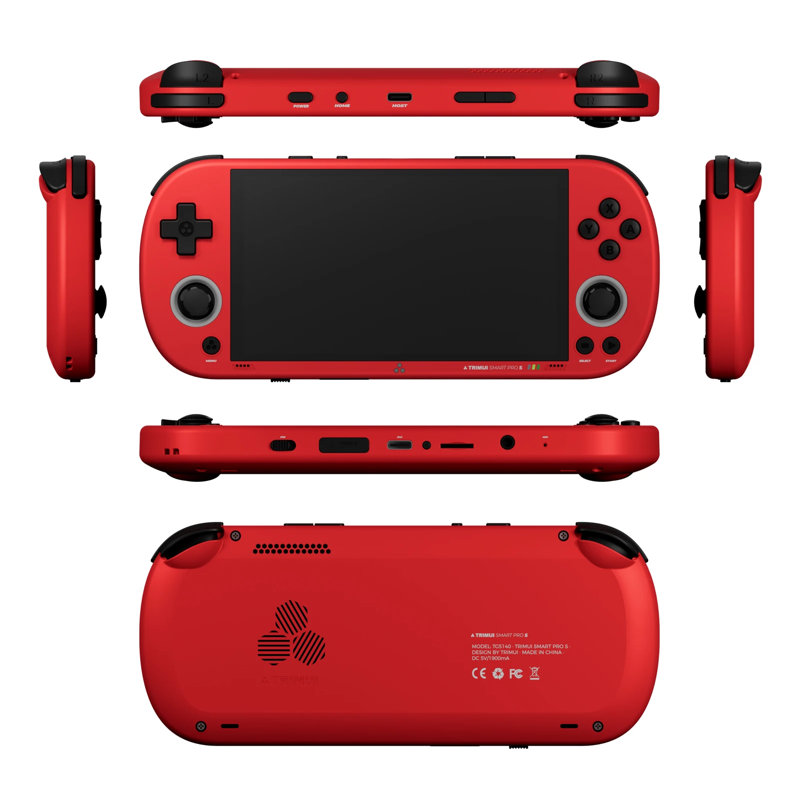 Trimui Smart Pro S TG5050 Handheld Game Console - Best for PSP Game, Octa-core 2.0GHz, 4.96" IPS Display, 5000mAh Battery image 5