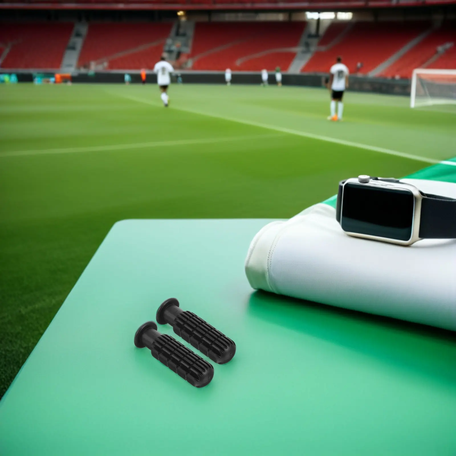 

10Pcs Foosball Table Handle Grips Plastic Replacement Rod Handles for Desktop Soccer Machines Comfortable Control Long-Lasting