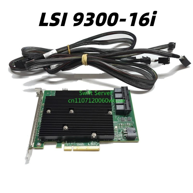

Контроллер LSI 9300-16i IT Mode 12Gb SAS HBA PCIe x8 для систем хранения данных TrueNAS ZFS