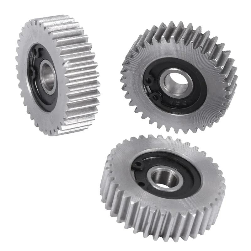 B23B 6 stuks tandwieldiameter: 38 mm 36 tanden dikte: 12 mm stalen tandwiel voor elektrische voertuigen