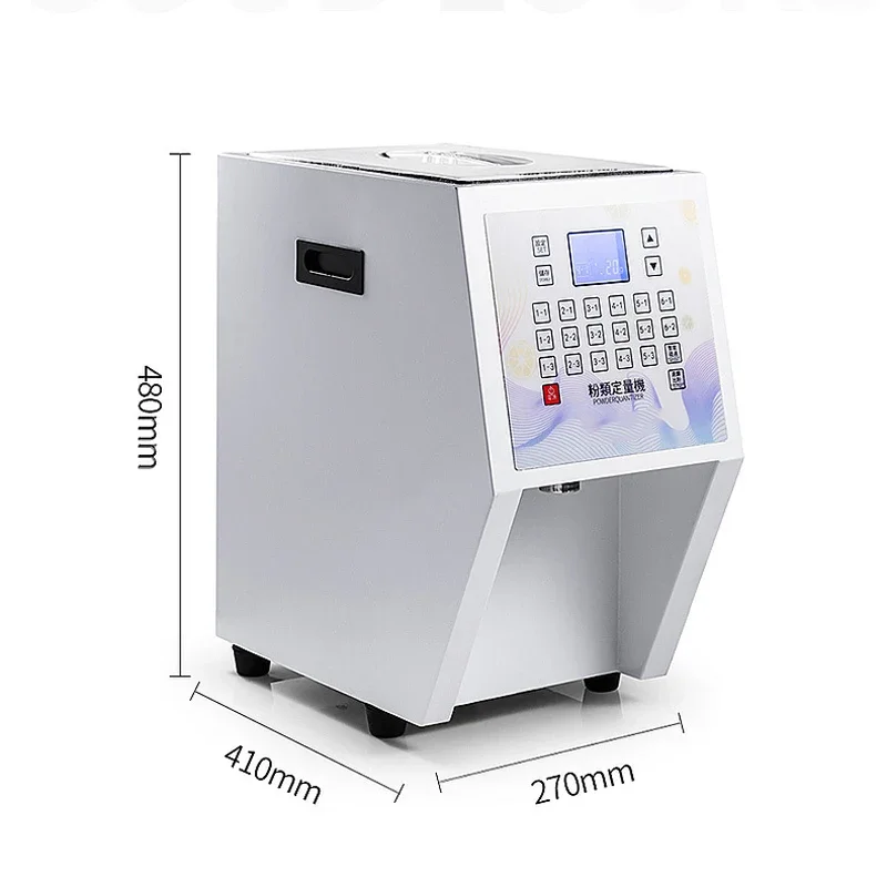 Dosatrice commerciale per polvere di frutta monocilindrica Tipo di latte in polvere Crema non quotidiana Mangime automatico per polvere