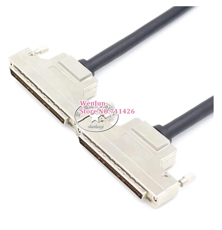 High Quality SCSI HPDB100 male to male Power Connector Cable HPDB 100 Pin Male Plug Data Extension Cable Cord