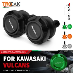 For KAWASAKI Vulcan S 650 VN650 2015-2022 2023 Slider Stand Screws 10mm Motorcycle Accessories CNC Swingarm Spools Slider Stand