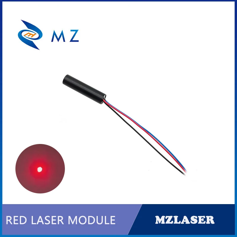 Imagem -02 - Módulo Vermelho do Laser do Controle de Pwm Ttl Módulo Industrial do Laser do Ponto da Categoria d8 mm 650nm 1mw 5mw 10mw 3v Classe Mim Classe ii Iii