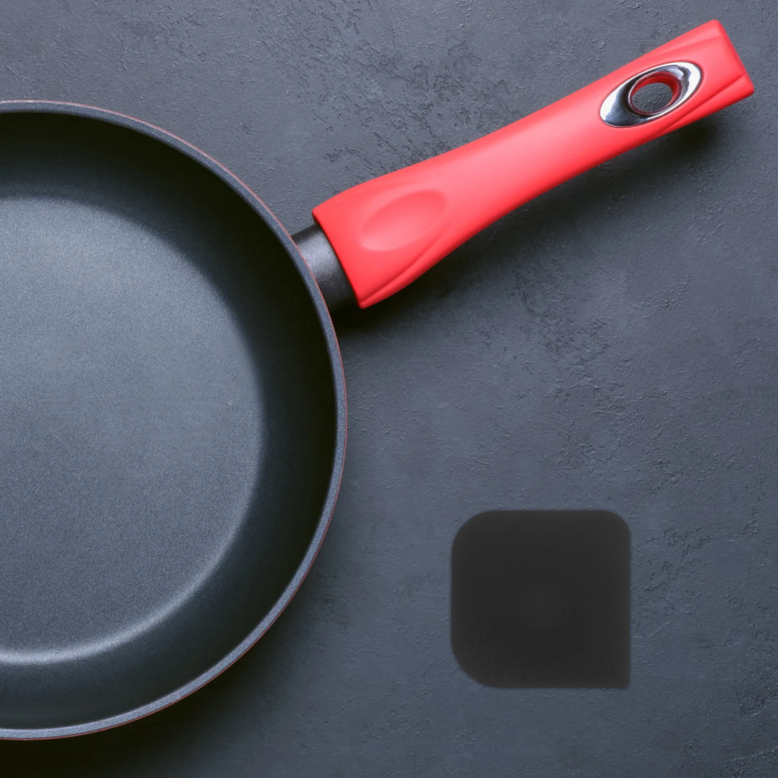 Kitchen Plastic Pan Scraper Reusable Pot Scrubber Non Scratch Cast Iron Cleaner Tool Scraper Tool Kitchen