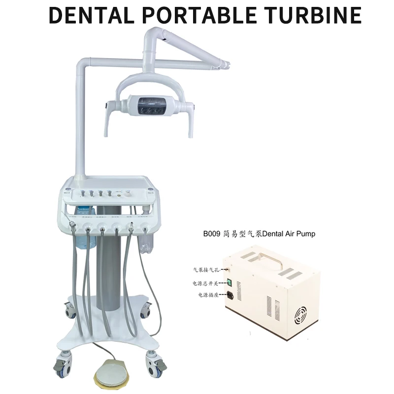 Dental mobile turbine oral integrated therapy machine workbench Pet animal teeth cleaning machine Beauty machine