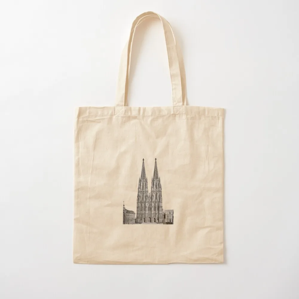 

Одеколонный собор Klner Dom Одеколон Kln Colonia Tote Bag сумка-шоппер женская большая сумка ручные сумки Холщовая сумка