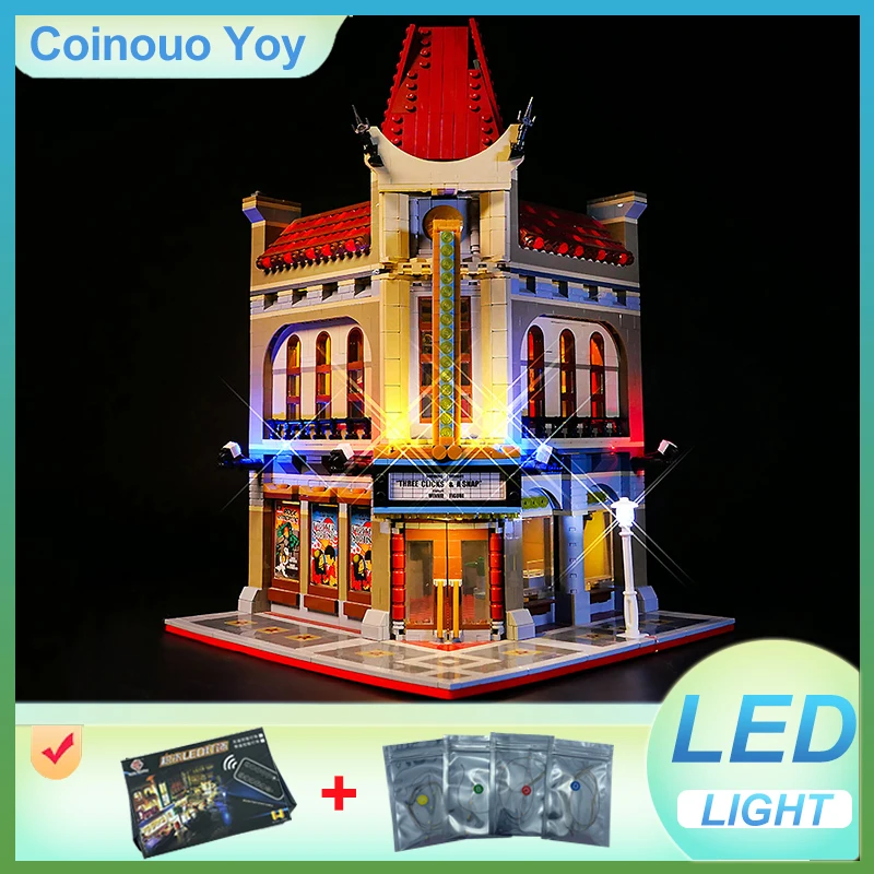 

Индивидуальный комплект светодиодных фонарей премиум-класса «сделай сам» для Lego 10232 (только светодиодный светильник, без модели блоков), подчеркивающие ваши любимые здания