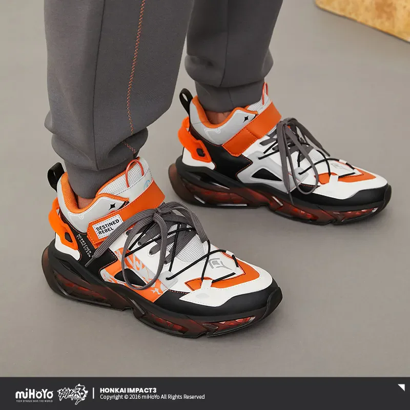 

miHoYo Official Game Honkai Impact 3rd Kiana Kaslana Theme Sneakers Fashion Hiking Shoes Clothing Accessory Cosplay Xmas Gifts