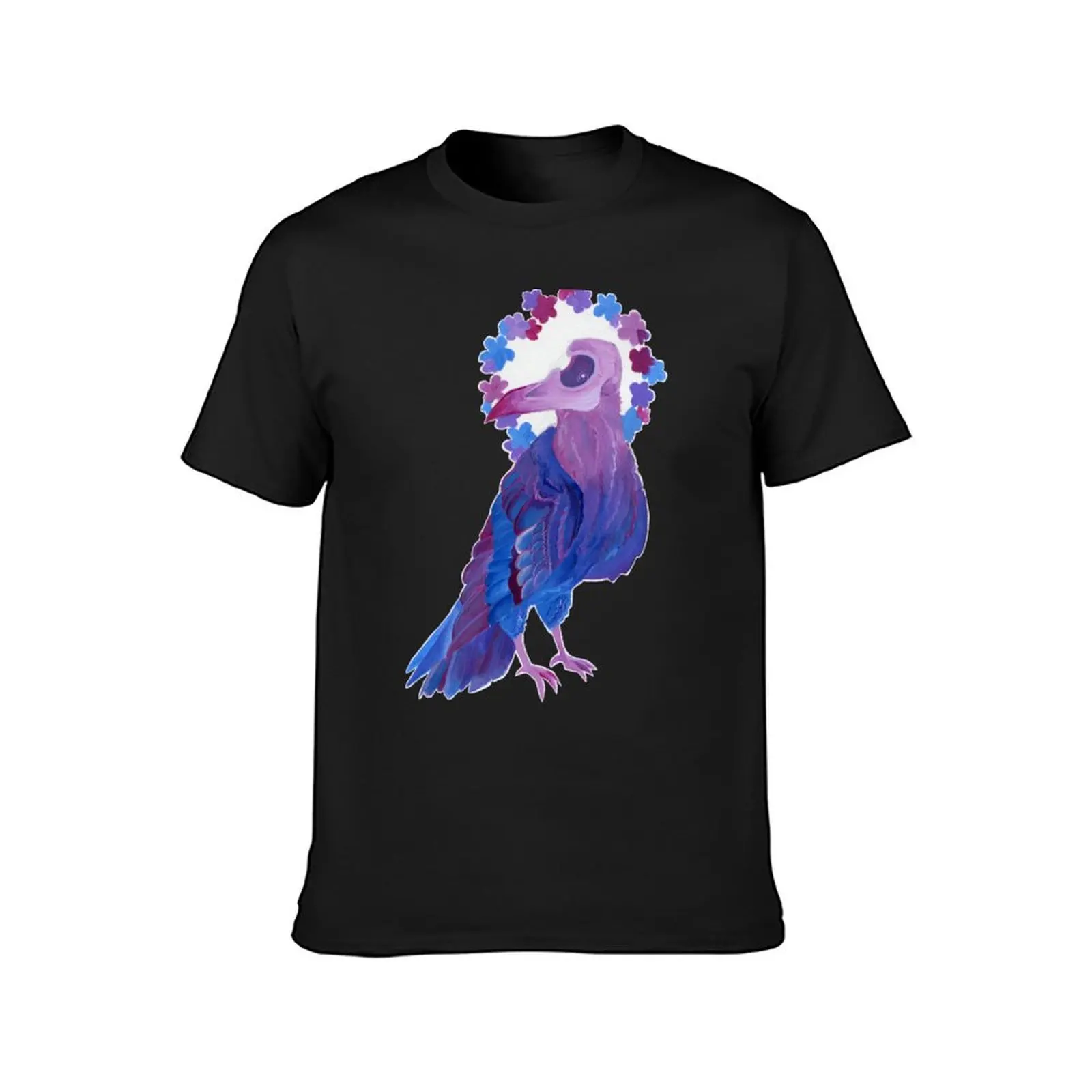 Bisexual Pride Raven T-Shirt customizeds vintage clothes anime blanks men workout shirt