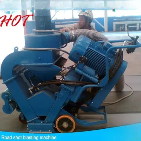 Road Asphalt Grinding & Shot Blasting Machine for Floor Surface Polishing & Concrete Pavement Treatment