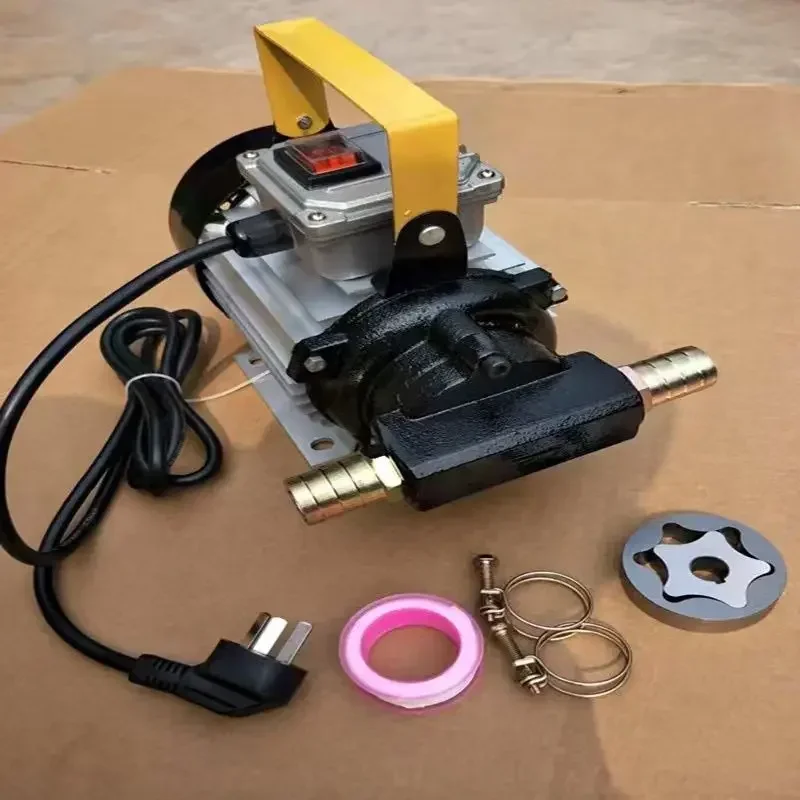 

Durable High Viscosity Self-priming Oil Pump 220V High Power Portable Aluminum Alloy Self-priming Pump Gear Hydraulic Pump