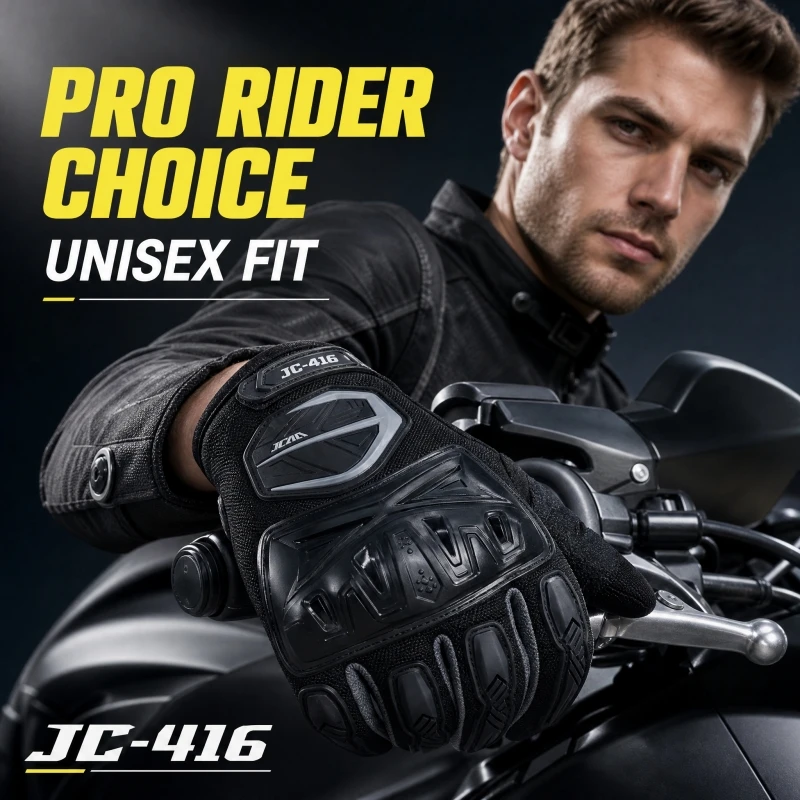 Summer Mesh Breathable Motorcycle Gloves Touchscreen Anti-slip Comfortable for Men Women Motorbike Dirt Bike Cycling Gloves