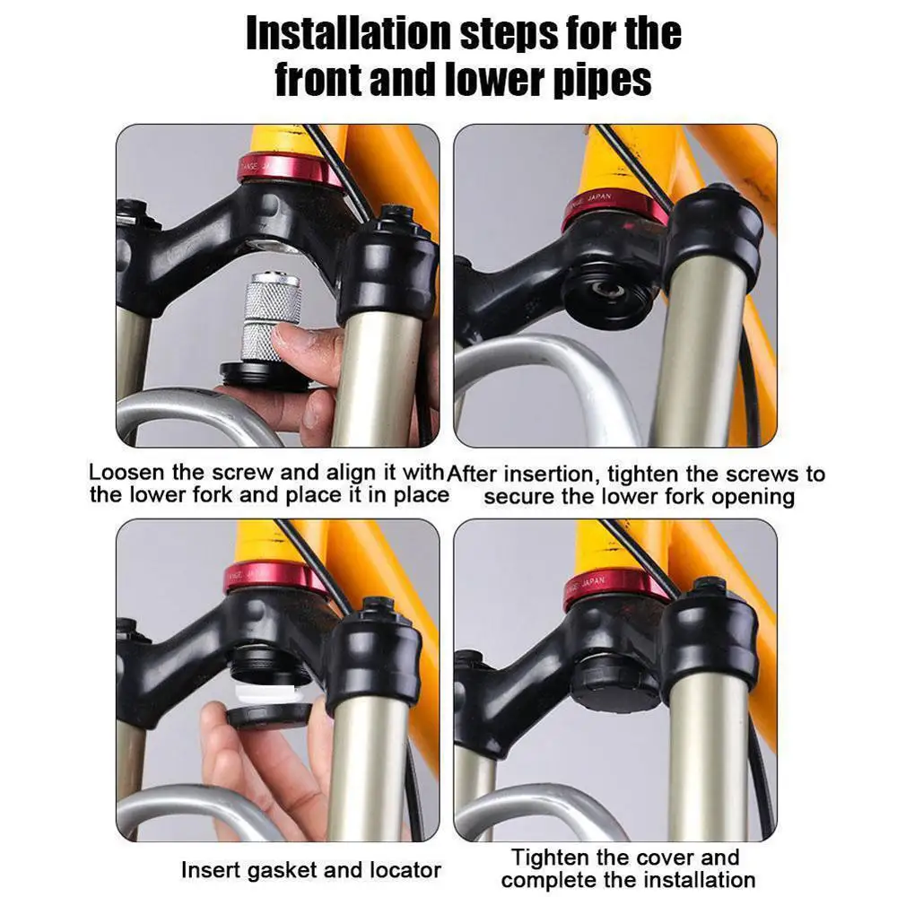 Apple AirTag 자전거 자전거 마운트 프론트 포크 다운 튜브 브래킷 도난 방지 Airtag 자전거 케이스 방수 트래커 홀더