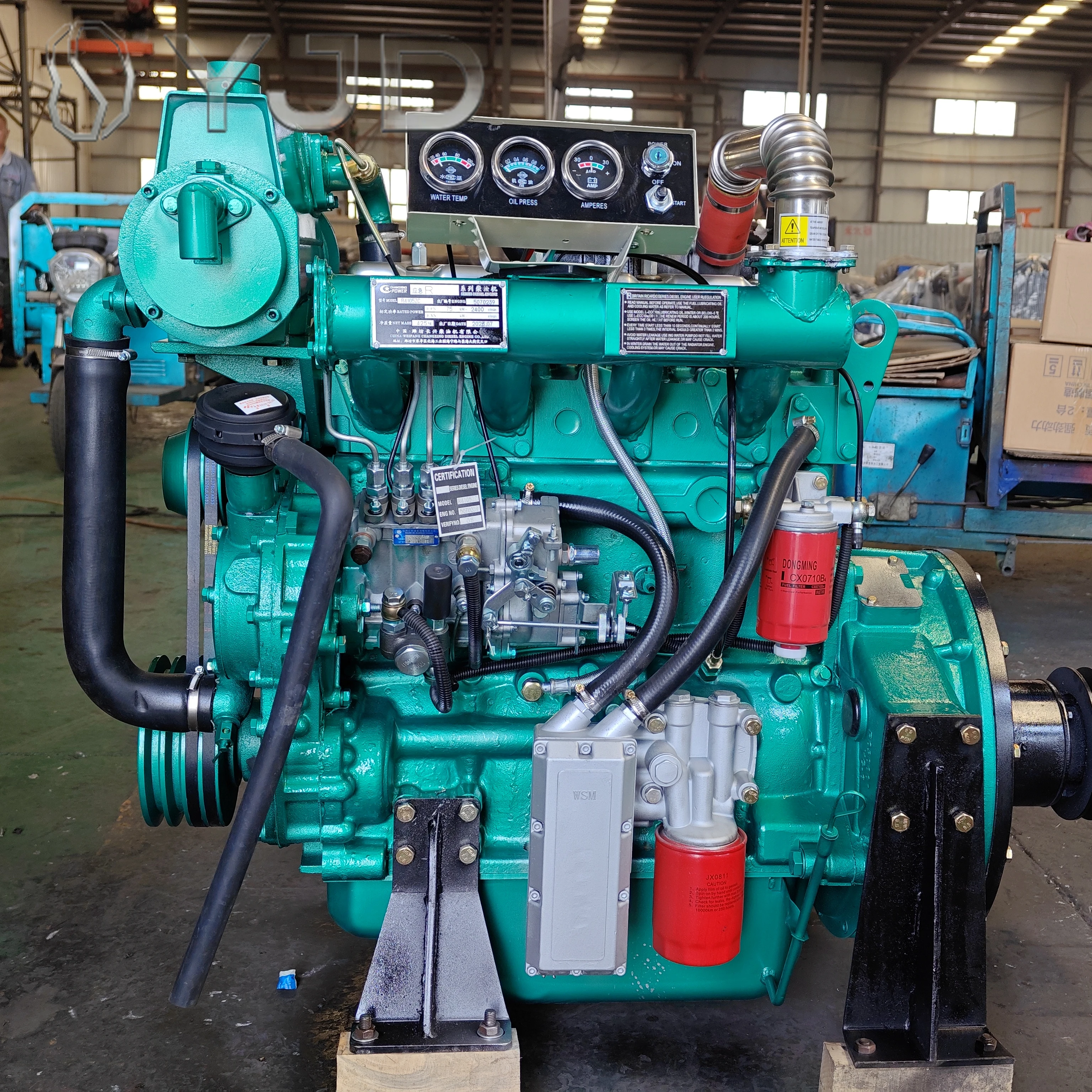 

R4105ZC Power for Marine Generator Set 56kw Power for 56kW Generator Set