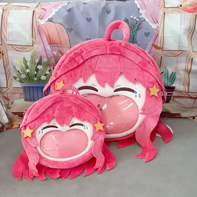 Anime Nakano Itsuki Cosplay Borsa in peluche Bocca grande Laugh Face Trasparente Itabag Lolita Zaino per ragazze Borsa a tracolla per feste